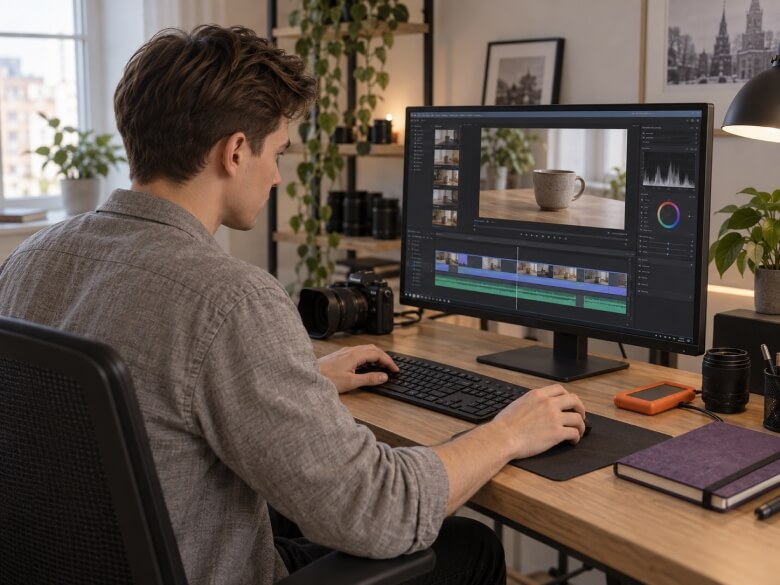 Видеосъёмка и монтаж в Premiere Pro